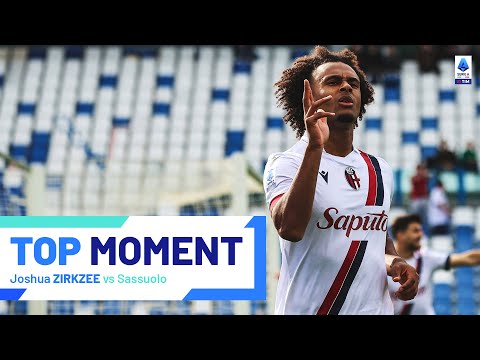 Masterful control and finish by Zirkzee | Top Moment | Sassuolo-Bologna | Serie A 2023/24