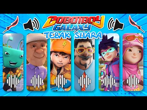 TEKA-TEKI TEBAK KARAKTER KARTUN DARI SUARANYA? | BOBOIBOY, ADU DU, GOPAL, PAPA ZOLA, FANG, ...