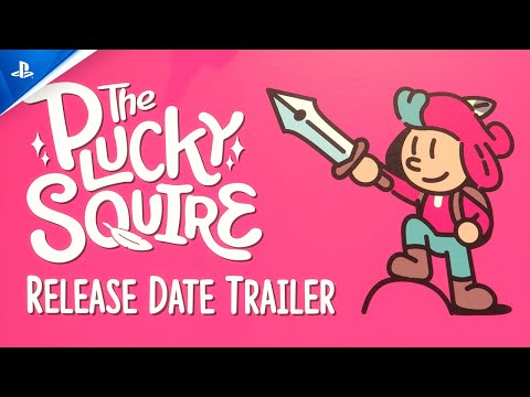 The Plucky Squire - Release Date Trailer | PS5 Games