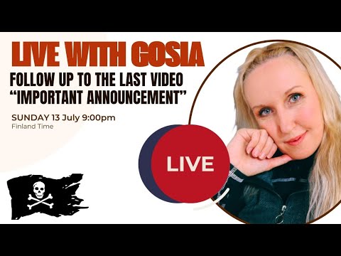 Live with Gosia - Clarifying Points and Responding your Questions