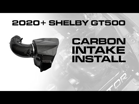 Fathouse Performance 2020+GT500 Carbon Fiber Intake Installation Video