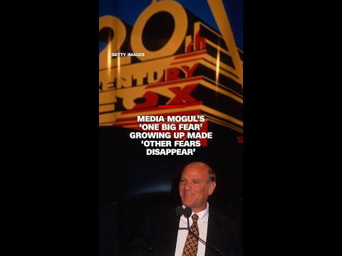 Media mogul’s ‘one big fear’ growing up made ‘other fears disappear’