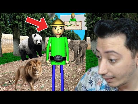 BALDİ HAYVANAT BAHÇESİNE GİTTİM😱 #baldisbasics #baldi