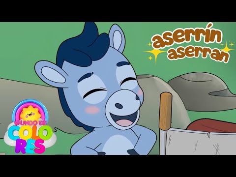 ¡Aserrín Aserrán los maderos de San Juan! | Diversión para niños 🎵🧡Mundo de Colores🥳🌈