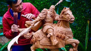 How to Carve Guan Yu from a Piece of Wood