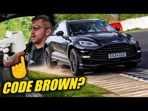 The Fastest! Aston Martin DBX707 vs Toilet Roll // Nürburgring