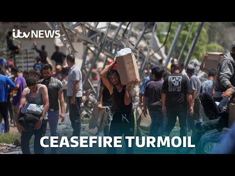Israel accepts US ceasefire proposal for Gaza but Hamas gives cool response | ITV News
