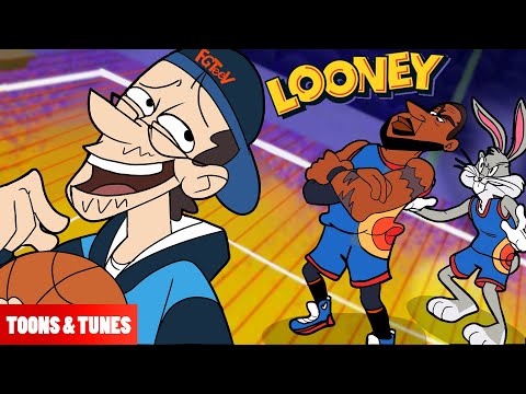 Looney like Toons! 🎵 FGTeeV Exclusive Animated Music Video! (Space Jam 2 Parody Budget)