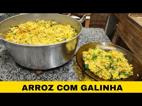 GALINHADA MINEIRA | SIMPLES, FÁCIL E MUITO SABOROSA