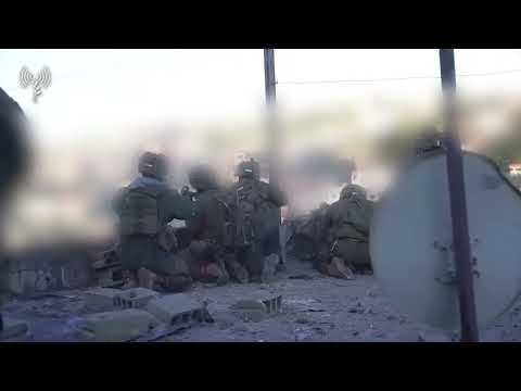 תיעוד הפעילות של לוחמי הצנחנים בדרום לבנון במהלך ההיתקלות