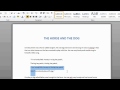 Microsoft Word Functions and Shortcuts