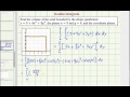 Volume Calculation Using Double Integrals