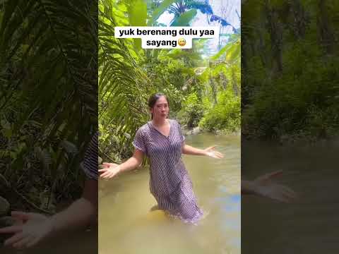 #mandisungai #shortsfeed #shorts #viral #cute #waterfall #humor #outfit #funny #comedy #vlog