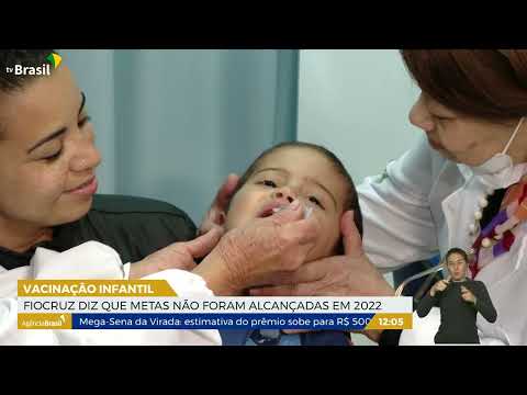 RJ | Metas de vacinação infantil não foram cumpridas este ano