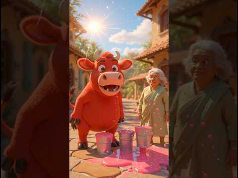 🍓 “The Cow Ate All the Strawberries… What Happened Next Will Shock You#shorts#ai #trendingshorts