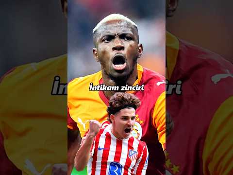 Galatasaray ve Atletico Madrid arasındaki intikam zinciri #shorts #futbol #galatasaray