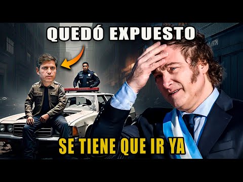 MILEI AVISÓ 🔥 KICILLOF ABANDONÓ A LOS ARGENTINOS Y DEFIENDE ASES1N0S !🔥