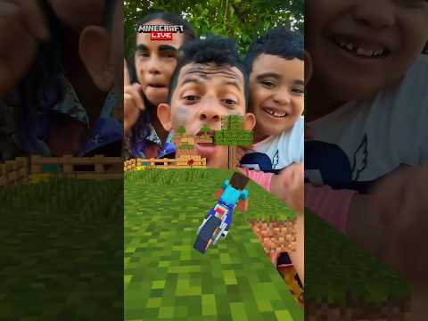 El reto de minecraft #reels #shortvideo #comedia #drama