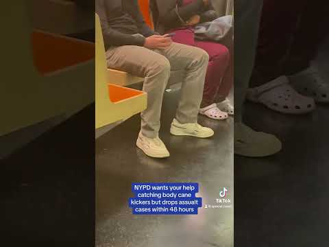 Wanted: Man who kicked a discarded body cam.