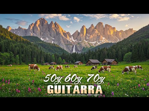 GRANDES BOLEROS ORQUESTADOS EN GUITARR 🎸 Instrumental Oldies from the 50s 60s 70s