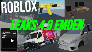 Leaks 4.3 Emden ! 🔎💎[ EMERGENCY EMDEN ]