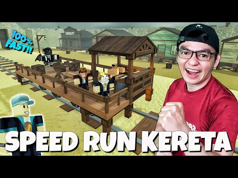 CEPAT BANGET!! Pecahkan REKOR Tercepat di SPEEDRUN Nightmare Mode 🧟‍♂️🔥🧟‍♂️ | Dead Rails Indonesia