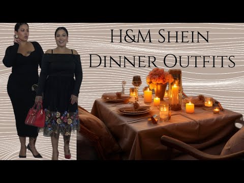 H&M Shein Dinner Dress Outfits