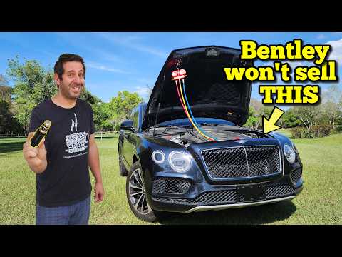 The Bentley Dealer wanted $5,000 to Fix this Common Failure! We did it for $50 in Minutes…