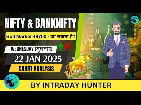 Nifty & Banknifty | SENSEX Analysis | Prediction For 22 JAN 2025