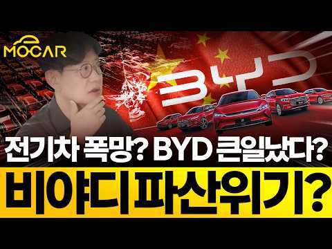 BYD 파산 직전, 제2의 헝다, 매장 폐쇄의 진실!...팩트체크