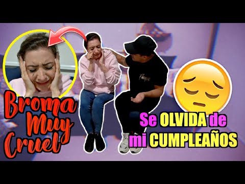 OLVIDE EL CUMPLEAÑOS DE MI ESPOSA Y ASÍ REACCIONO / #AmorEterno