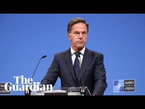 Mark Rutte press conference after Russian 'violation' of Estonian airspace – watch live