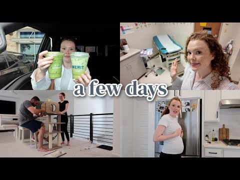 VLOG: A Few Days! Searching For The Best Matcha, Car Chats, 20 Week Anatomy Scan
