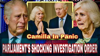 King Charles In Tears After Camilla Ordered Parliament To Stop Investigating Her Past!