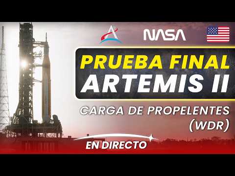 🔴 PRUEBA FINAL del cohete SLS para la misión Artemis II a la Luna (Parte 1)