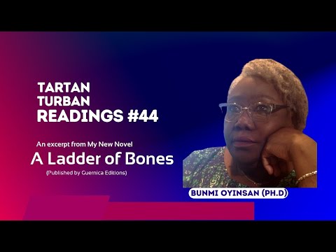 Dr. Bunmi Oyinsan at the Tartan Turban Readings