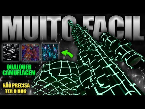 NOVO BUG de CAMUFLAGENS no WARZONE, COLOQUE QUALQUER CAMO nas ARMAS do BO6