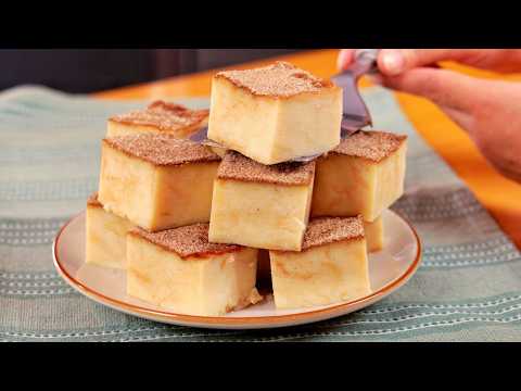 PUDIM DE PÃO COM INGREDIENTES SIMPLES QUE VOCÊ TEM EM CASA