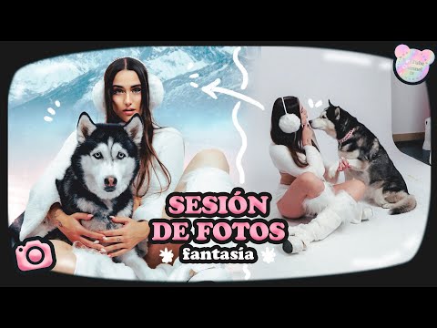 SESIÓN DE FOTOS 📸 FANTASÍA ❄️ EN ESTUDIO | BANNANITAS