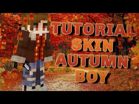 TUTORIAL: Skin Autumn Boy (Pixel Gun 3D) - Free Copy 🍁🍂