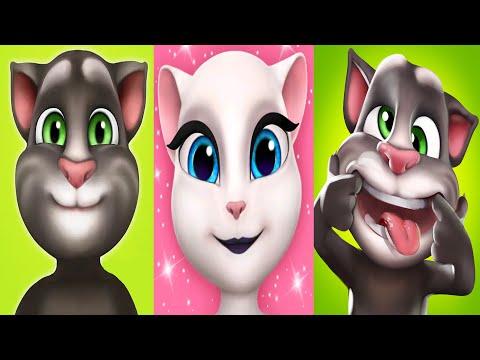 My Talking Tom vs My Talking Angela vs My Talking Tom series 2025 Angela great Make over Ep4261