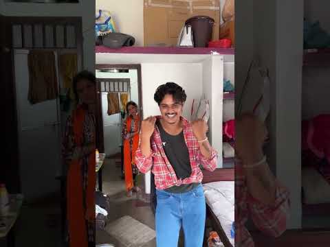 Maa Piche Hai 🤣❤️ #ytshorts #mrmontyy #funny #reactionvideo #song #dance #fyp #viral