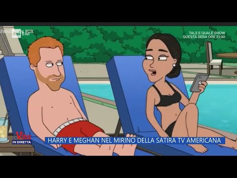 Harry e Meghan nel mirino della satira tv americana - La Vita in diretta - 27/10/2023