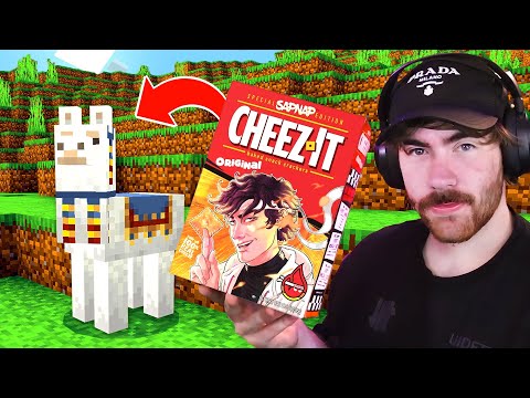 Speedrunning Minecraft Achievements for Cheez-It...