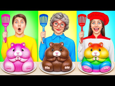 Eu vs Minha Vó No Desafio De Culinária | Gadgets Inteligentes vs Hacks por Multi DO Challenge