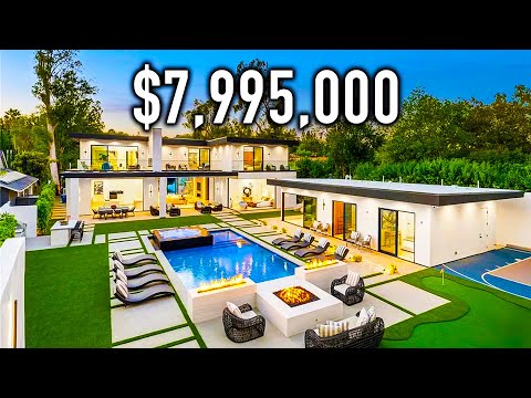 Encino Mansion has MY DREAM Backyard!