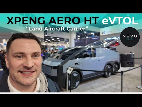 XPENG AEROHT’s “Land Aircraft Carrier” Modular Flying Car