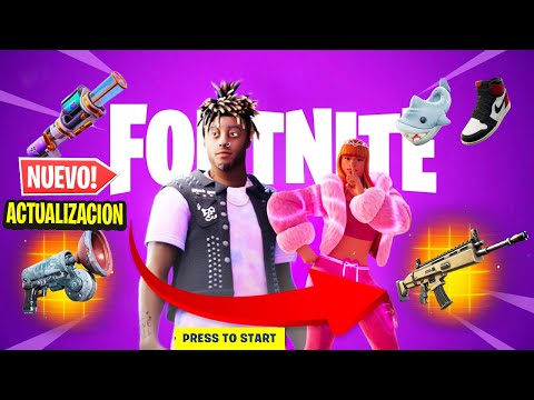 Fortnite actualización V32.10 Tiburón nueva ubicación- Mike Tyson vs jake paul (perdió Mike Tyson)