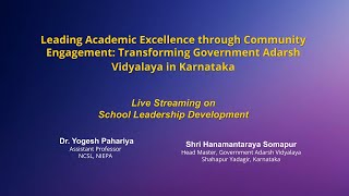 NIEPA : Leading Academic Excellence through Community Engagement
