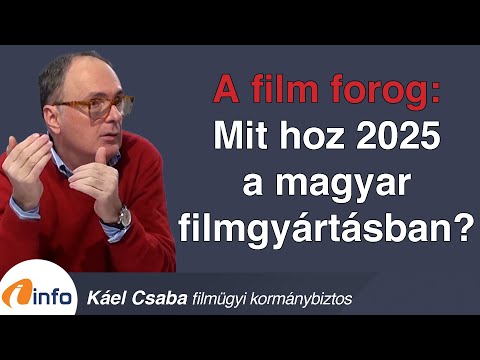 Forog a film:Mit hoz 2025 a filmgyártásban? Káel Csaba, Inforádió, Aréna